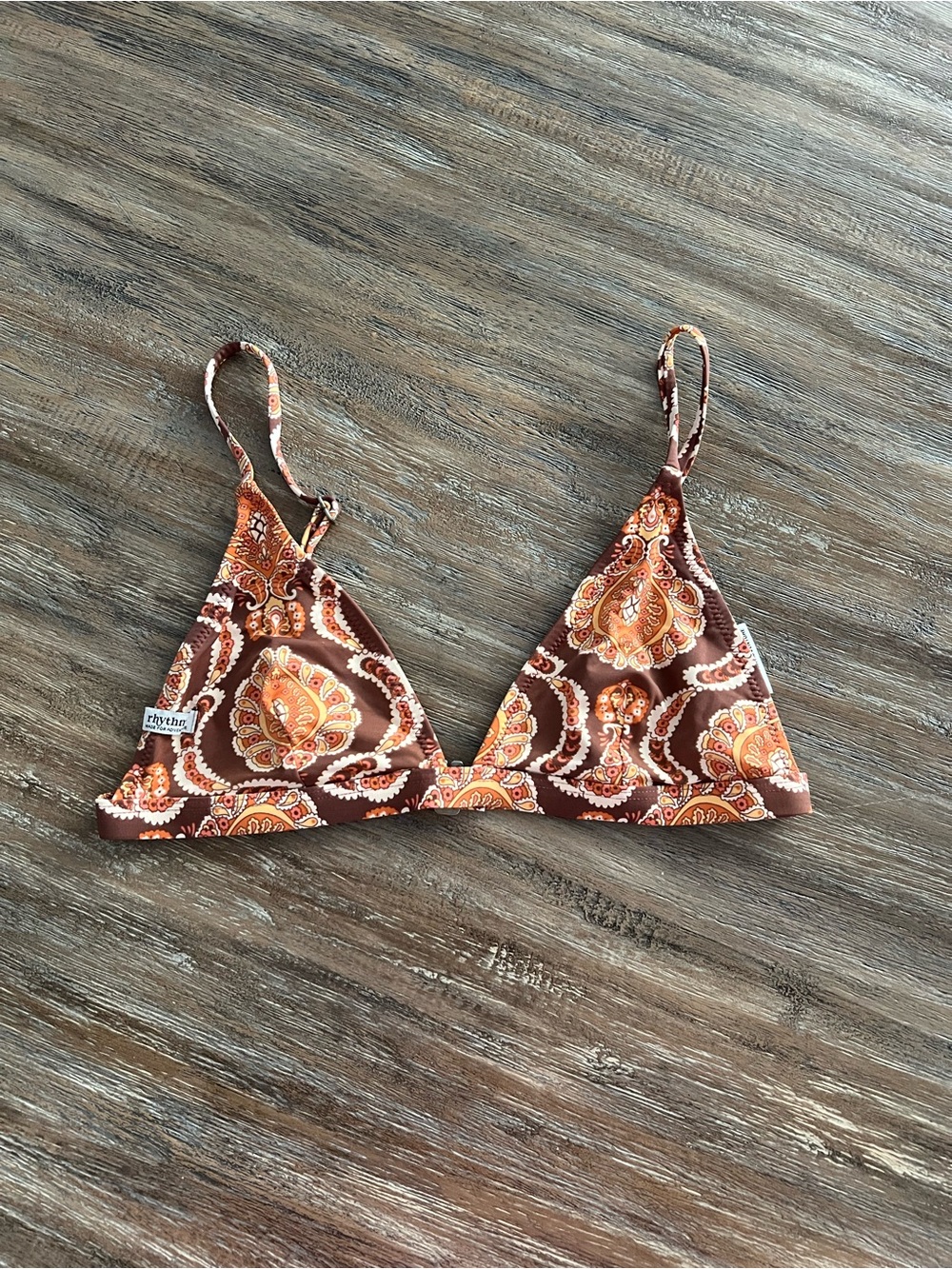 Rhythm Triangle Top - Paisly